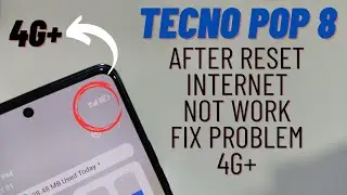 Tecno Pop 8 Why Internet Not Work Proper Setup | Increase Internet Speed