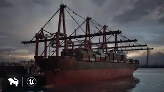 Container Port / Shipping Dock Environment |  Unreal Engine | Game-Ready Assets