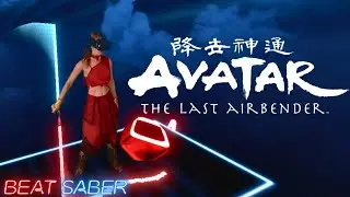 Avatar: The Last Airbender in Beat Saber! (Expert+) Mixed Reality