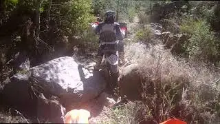 Enduro, barranco abajo. мотогонки, экстремальное эндуро, hard enduro