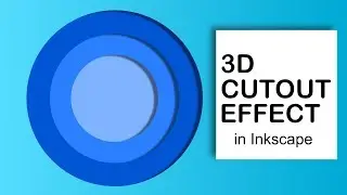 How to make Cutout Effect in Inkscape : The Simple Method