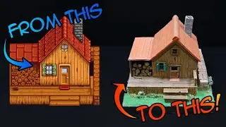 Let's Make the STARDEW VALLEY Farmhouse in REAL LIFE // DIY Crafts