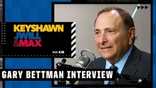 KJM interviews NHL commissioner Gary Bettman ahead of the 2022-2023 season 🏒