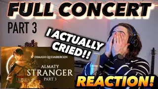 Dimash Qudaibergen - Almaty Concert | Part 3 REACTION! (I CRIED!!!.) #dears #dimashreaction