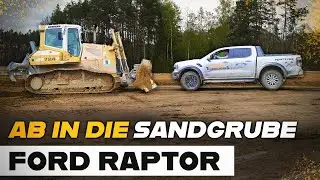 🚙💨Ford Raptor in der Sandgrube - Test