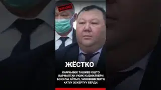 Ташиев чиновниктерге эскертүү берди