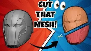 How to cut your meshes for 3D printing! Zbrush