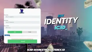 ic3d_identity | ESX_IDENTITY RE-SKIN | [PAID][ESX]