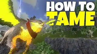 How To Tame Griffin & Gain Respect In Ark Mobile | Hindi