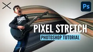 PIXEL STRETCH Effect in Photoshop CC Tutorial