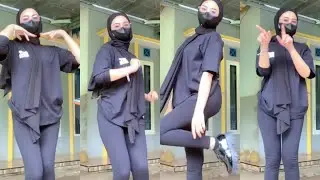 TIKTOK JILBAB CANTIK BIBIR SEXY GOYANG HOT 🤤 || TIKTOK ID : @fitrianissundanes