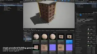 Building Generator Adding Quixel Content