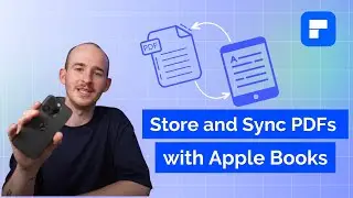 How to Store and Sync PDFs  with Apple Books (iPhone 14 Available)