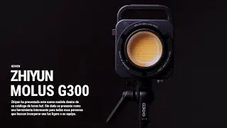 Esta luz led es todo lo que necesito en 2024 Zhiyun Molus G300