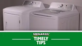 Timely Tips: How To Clean Laundry Appliances | Menards