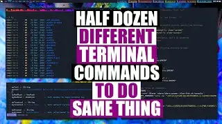 So Many Linux Terminal Commands Do The Same Thing