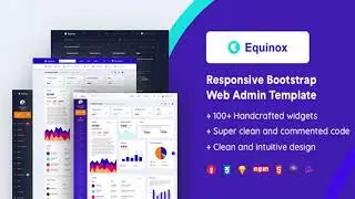 Equinox Responsive Bootstrap Admin Template | Themeforest Website Templates and Themes