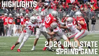 HIGHLIGHTS | 2022 Ohio State Spring Game