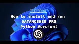 How to install Datamosher Pro - Python Version