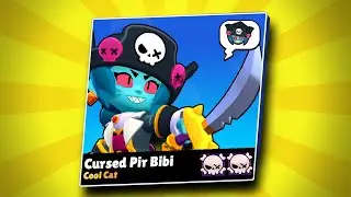 CURSED PIRATE BIBI Skin + Price, Pins, Winning and Loosing Animation 🔥 | Brawl Stars