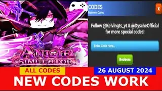 *NEW CODES* [🎮Console] Anime Simulator ROBLOX | ALL CODES | AUGUST 26, 2024