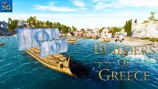 New City Builder Management Game in Ancient Greece - Builders of Greece - First Look!