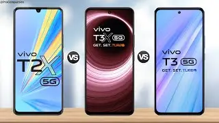 VIVO T2X 5G vs VIVO T3X 5G vs VIVO T3 5G || Full Specs Comparison