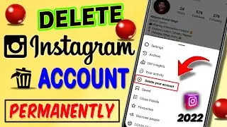 Instagram account delete kaise kare permanently | How to delete instagram account permanently