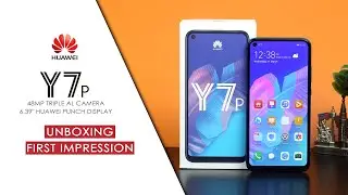 Huawei Y7p Unboxing & First Impression