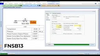 Aspen Hysys 12.1 : Cavitation in Control Valve