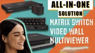 Can You Combine a Matrix Switch, Video Wall, and Multiviewer?