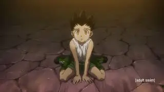 Gon's breakdown ''kite is dead now'' / english dubbed hunter x hunter
