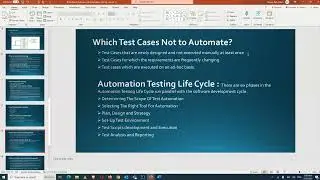 🔥 Which test cases not to be Automate ? | Automation Testing Life Cycle 🔥