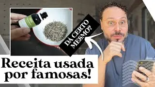 RECEITA CASEIRA MILAGROSA para CRESCER CABELO! Funciona?