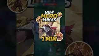 New Hero Lukas Skills Explained! Mobile Legends #mobilelegends #mlbb #gaming