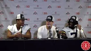 J.J. McCarthy, Cornelius Johnson and Donovan Edwards Full Press Conference after beating Ohio State