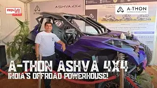 ATHON Ashva 4x4 | Indian Offroad Beast | A-THON |  3rd International Auto Show Bengaluru