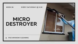 Micro Destroyer | $100k Journey | Week 38 | Window Cleaning Business Journey