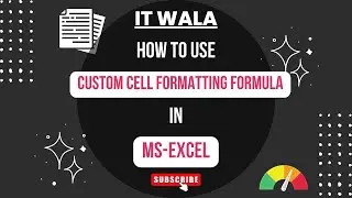 💫 Master Custom Cell Formatting in Microsoft Excel | Step-by-Step Tutorial