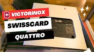 Victorinox SwissCard Quattro EDC Card Multitool