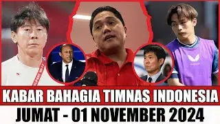 NAH INI DIA! TROBOSAN SUPER SENSASIONAL! 7 BERITA TIMNAS HARI INI🥉01/11/2024👉🏿Kabar Timnas Indonesia