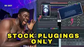 How To Mix Vocals using Only STOCK Plugins | FL Studio tutorial | afrobeat vocals