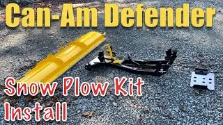 Installing 2022 Can-Am Defender Promount Snow Plow Kit