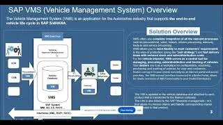 SAP VMS Online Training || Virtue Solutions || SAP Vehicle Management System || SAP VMS Demo