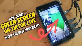 How to Use Green Screen on Tiktok Live - Yololiv Instream Review Part 6