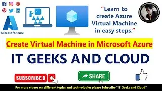 Create Virtual Machine in Microsoft Azure - Easy Steps | Ayush Mishra