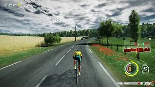 Tour de France 2024 - Bourg-en-Bresse to Salins-les-Bains - Criterium du Dauphine Gameplay [4K]