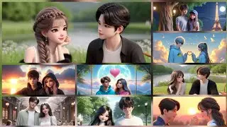 ❤️Cute cartoon couple dp photo 2part /💕 cute viral couple cartoon dp/💖 cute couple whatsapp dp photo