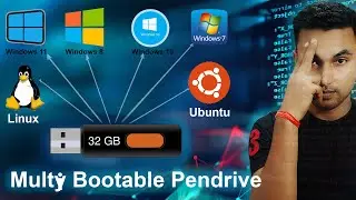 How to make multi bootable Pendrive  GPT/MBR || How to make bootable pendrive || Bootable pendrive.