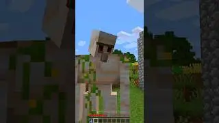 Minecraft Iron Golem Moment